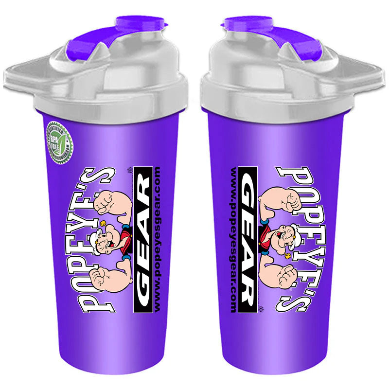 Popeye's Gear Shaker Cup "Typhoon w/Handle" - Purple