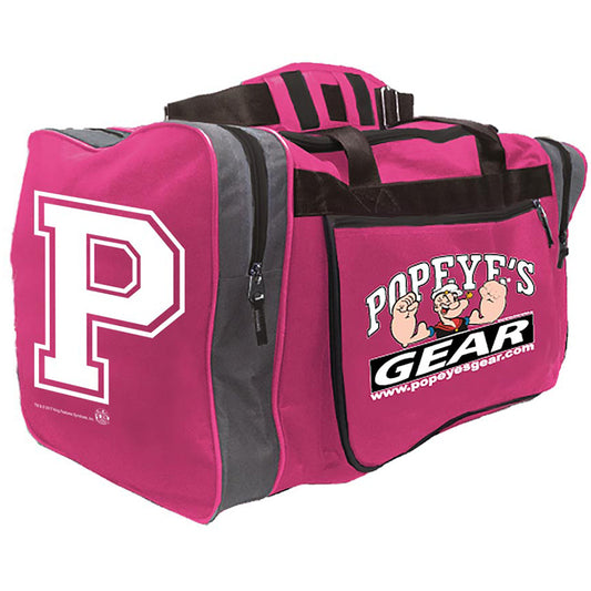 Popeye's GEAR Deluxe Gym Bag - Pink