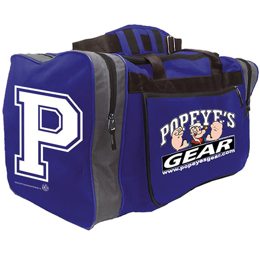 Popeye's GEAR Deluxe Gym Bag - Blue