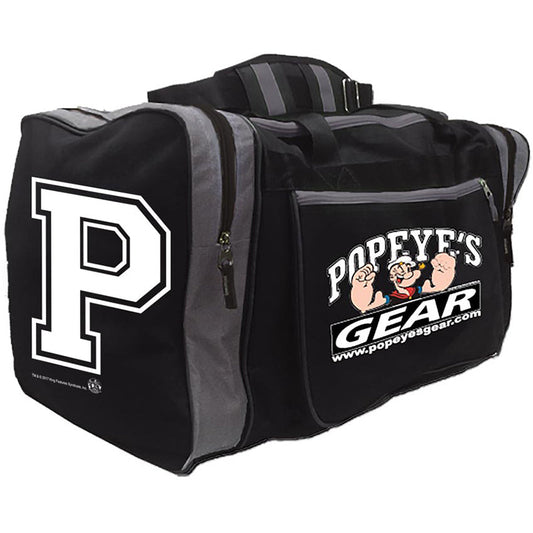 Popeye's GEAR Deluxe Gym Bag - Black