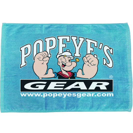 Popeye's GEAR Gym Towel - Neon Blue