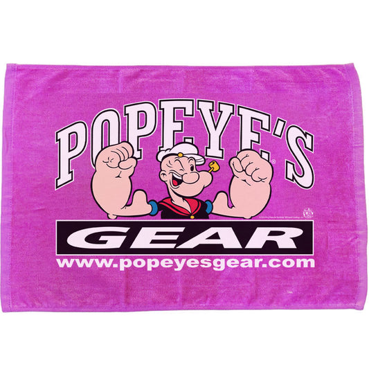 Popeye's GEAR Gym Towel - Neon Pink