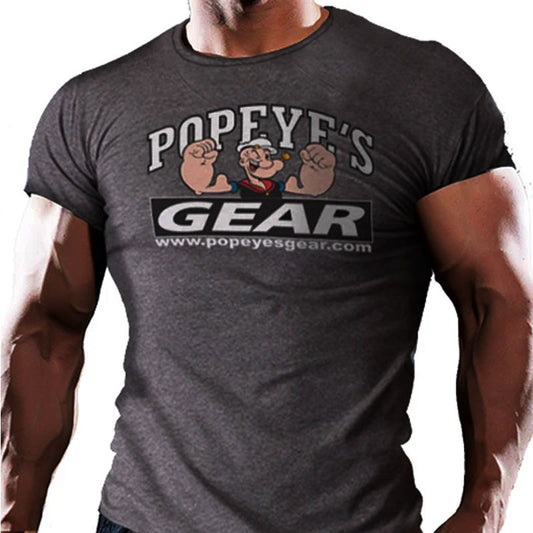 Popeye's GEAR T-Shirt 'Training Shirt' - Charcoal