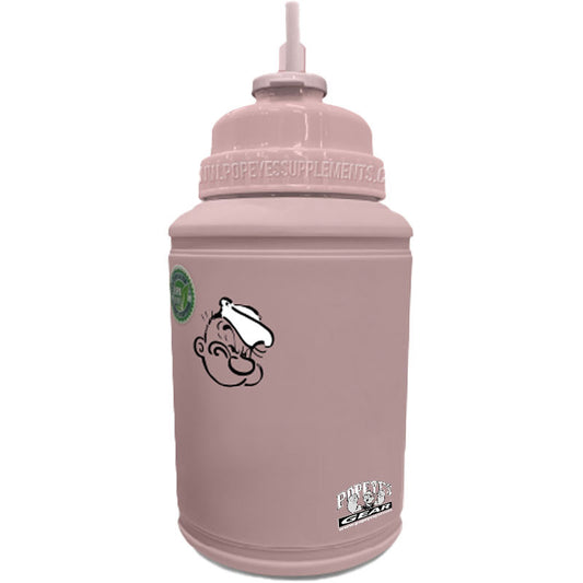 Popeye's Gear Power Jug Flip-N-Sip - Light Pink