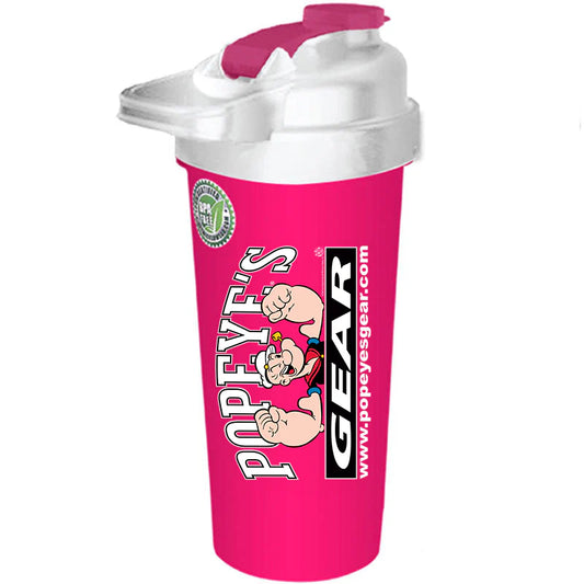 Popeye's Gear Shaker Cup "Typhoon w/Handle" - Pink