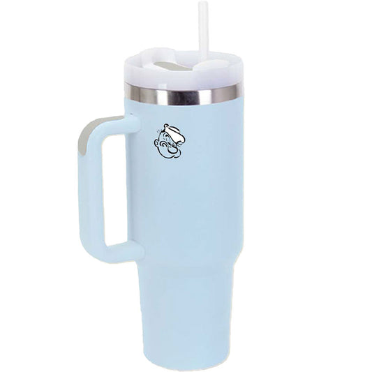 Popeye's Gear Stainless Steel 40oz Tumbler - Light Blue