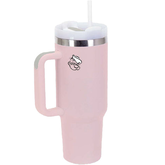 Popeye's Gear Stainless Steel 40oz Tumbler - Light Pink